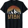 Utah National Parks Mighty 5 Tee Bryce Moab Hiking Camping T-Shirt