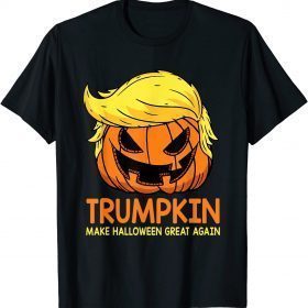 Donald Trump Halloween Costume Trumpkin Pumpkin Funny Gift T-Shirt
