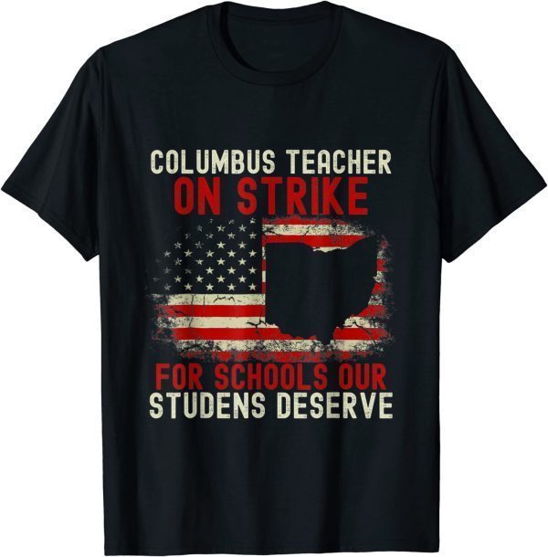 Columbus Ohio School Teachers Strike OH Teacher Official T-Shirt