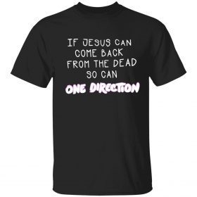 Official If jesus can come back from the dead so can one direction shirt
