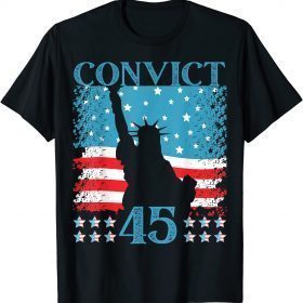 Mens No One Man or Woman Is Above The Law Convict 45 T-Shirt
