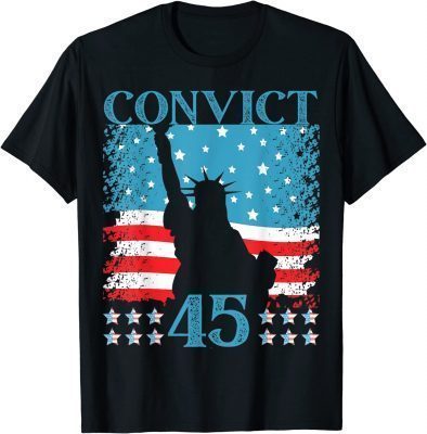 Mens No One Man or Woman Is Above The Law Convict 45 T-Shirt