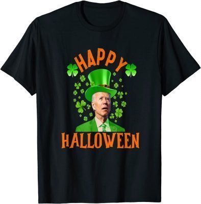 2022 Republican anti joe biden happy halloween & st patrick day T-Shirt