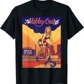 Official Motley Crue - The Stadium Tour Pittsburgh T-Shirt