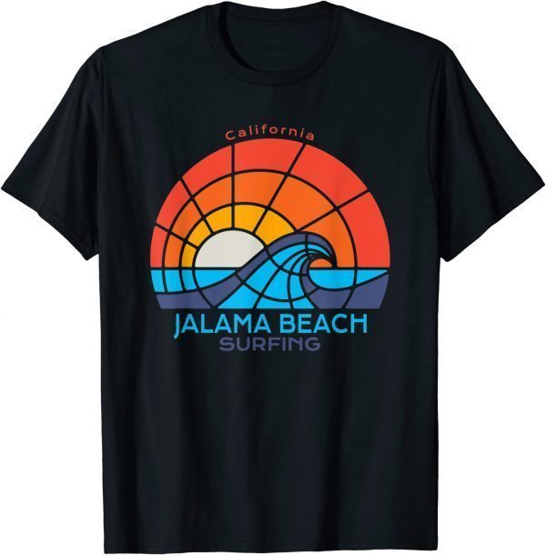 Jalama Beach California Surfing Beach 2022 T-Shirt