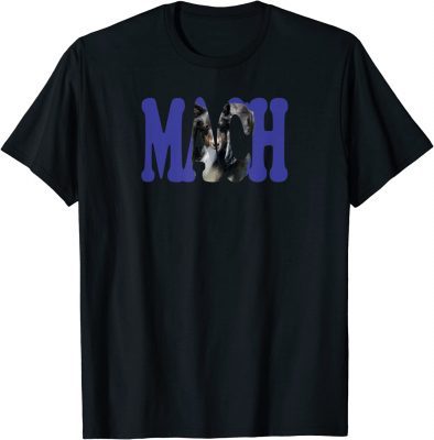 Beautiful Bi Black Sheltie Picture in the Word Mach T-Shirt