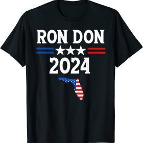 Ron Don 2024 Florida American Flag Tee Shirt