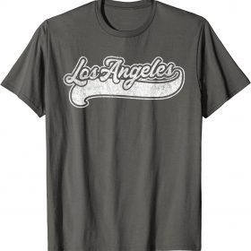 Los Angeles California CA Retro Baseball Style Vintage Gift T-Shirt