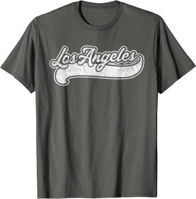 Los Angeles California CA Retro Baseball Style Vintage Gift T-Shirt