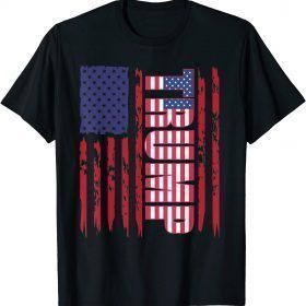 Anti Trump,Distressed usa american flags classic T-Shirt