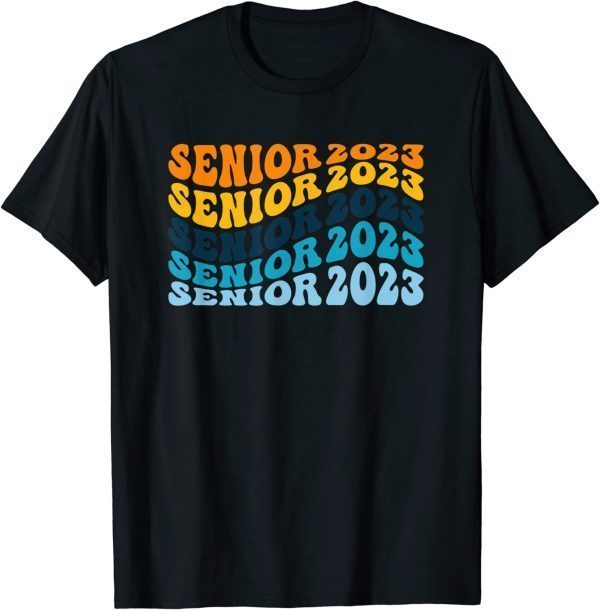 Senior 2023 Graduation My Last First Day Of Class Of 2023 Gift T-Shirt