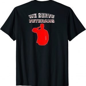 We Serve Veterans ,OBVAMC AMSA T-Shirt