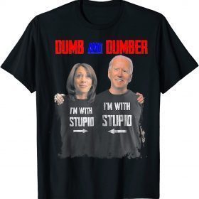 Dumb And Dumber Haris and Biden Vote For Trump 2024 T-Shirt