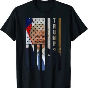 Classic Trump 2024 American Flag USA Shirt