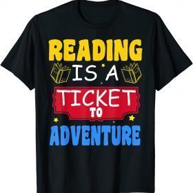 Reading Adventure Library Student Teacher Book Funny T-Shirt