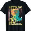 Dark Brandon Let's Go Trump 24 US Laser Beam Anti Biden Funny T-Shirt