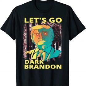 Dark Brandon Let's Go Trump 24 US Laser Beam Anti Biden Funny T-Shirt