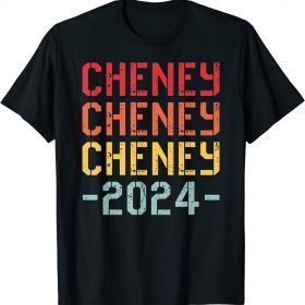 Vintage Cheney 2024 ,Liz Cheney for President 2024 Retro T-Shirt