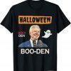 Biden Halloween Boo Den Funny Biden Anti Biden T-Shirt