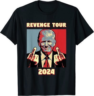 Revenge Tour 2024 President Trump Novelty Election Apparel Gift T-Shirt