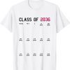 Class of 2036 Graduation First Day of School Grow With Me Gift T-Shirt