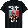 Revenge Tour 2024 President Trump Novelty Election Apparel T-Shirt
