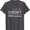 Vintage Liz Cheney for President 2024 USA Election Liz 24 T-Shirt