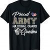 Proud Army National Guard Grandma Military Pride Shirt