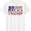 Bring Back Trump 2024 America USA Flag T-Shirt