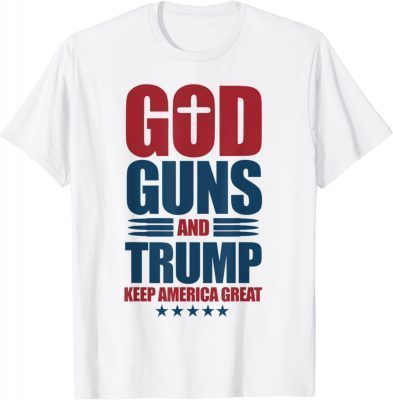 God Guns And Trump 2nd Amendment Trump 45 Classic Shirt