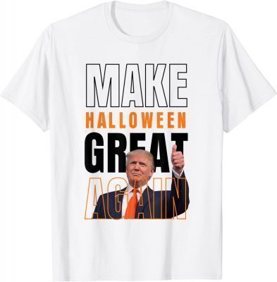 2022 Donald Trump Make Halloween Great Again Halloween Costume T-Shirt
