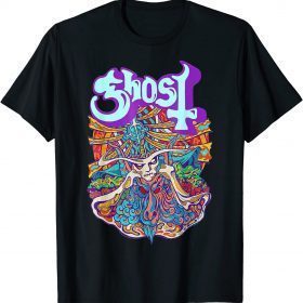 Vintage Ghost Seven Inches of Satanic Panic T-Shirt