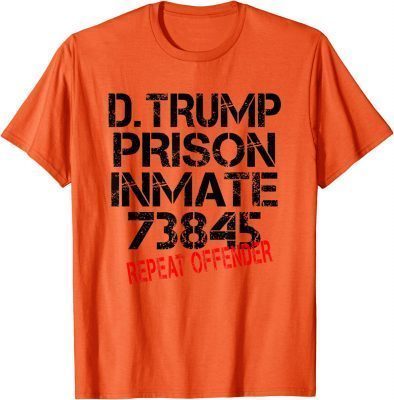 Funny Halloween Trump Prisoner Party Costume T-Shirt