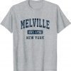 2022 Melville New York NY Vintage Athletic Sports T-Shirt