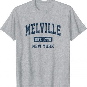 2022 Melville New York NY Vintage Athletic Sports T-Shirt