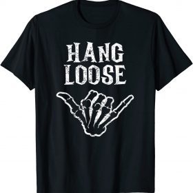 Hang Loose Vintage Halloween Surfer T-Shirt