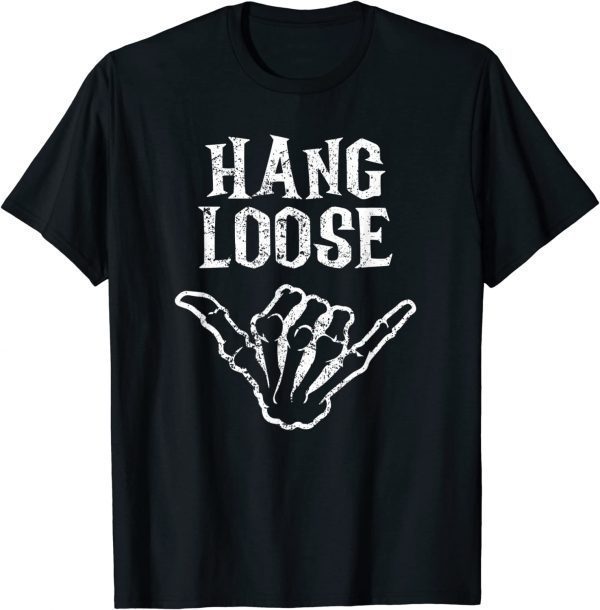 Hang Loose Vintage Halloween Surfer T-Shirt