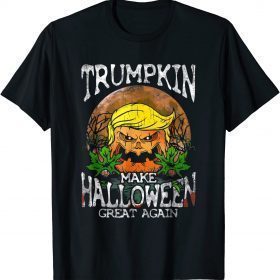 Trumpkin Make Halloween Great Again Funny Halloween 2022 T-Shirt