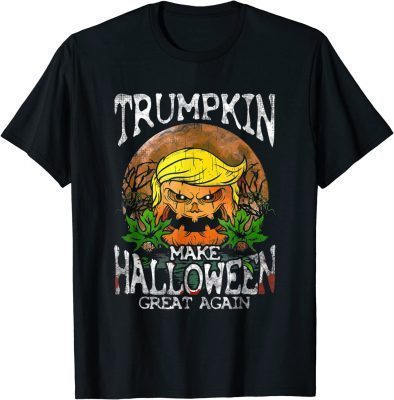 Trumpkin Make Halloween Great Again Funny Halloween 2022 T-Shirt