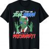 Anti Biden Halloween Funny Zombie Joke Republican Voter Vintage T-Shirt