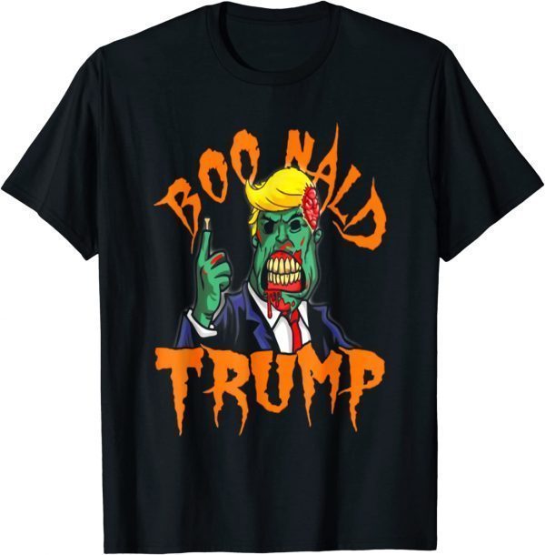 Costume Boo Nald Trump Halloween Funny T-Shirt