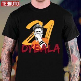 Football Player Dybala 21 Tee Shirt