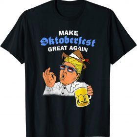 German Beer 2022 Oktoberfest Trump 2024 Tee Shirt
