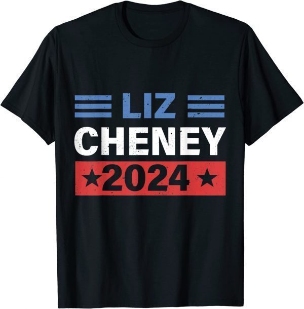 USA Flag Cheney 2024 USA Election T-Shirt