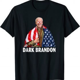 Dark Brandon Biden US Flag Funny Dark Brandon Unisex T-Shirt