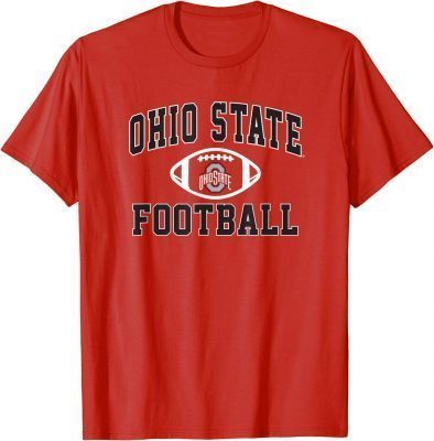 Vintage Ohio State Buckeyes Football Red Officially Licensed T-Shirt