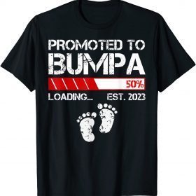 Promoted To Bumpa Est 2023 T-Shirt