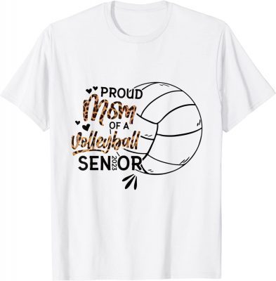 Proud Mom of a Volleyball Senior 2023 Shirt