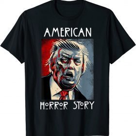 Funny American Trump Halloween Horror T-Shirt