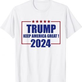 Funny Trump Keep America Great 2024 Defund The FBI Shirt